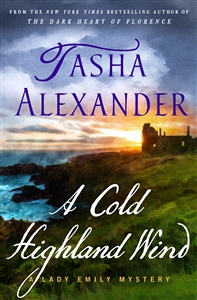 Alexander, Tasha | Cold Highland Wind, A | Signed First Edition Book