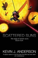 Scattered Suns | Anderson, Kevin J. | Signed 1st Edition UK Trade Paper Book