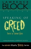 Speaking of Greed | Block, Lawrence | Signed First Edition Book