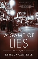 Game of Lies, A | Cantrell, Rebecca | Signed First Edition Book