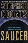 Saucer | Coonts, Stephen | Signed First Edition Trade Paper Book