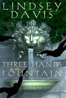 Three Hands in the Fountain | Davis, Lindsey | Signed First Edition Book
