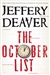 October List, The | Deaver, Jeffery | Signed First Edition Book