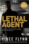 Mills, Kyle (as Flynn, Vince) | Lethal Agent | Signed UK First Edition Copy