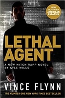Mills, Kyle (as Flynn, Vince) | Lethal Agent | Signed UK First Edition Copy