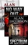 Karen Vail Trilogy Vol. 2 w/ Slipcase: Inmate 1577, No Way Out, Spectrum | Jacobson, Alan | Signed Limited Edition Book