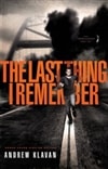 Last Thing I Remember, The | Klavan, Andrew | Signed First Edition Book