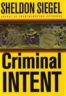 Criminal Intent | Siegel, Sheldon | Signed First Edition Book